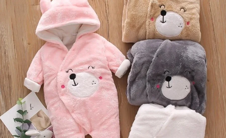 thesparkshop.in:product/bear-design-long-sleeve-baby-jumpsuit